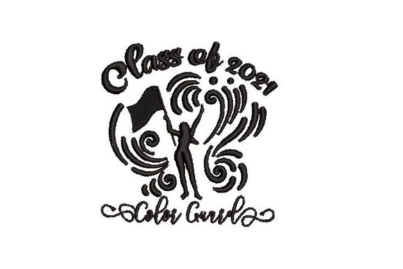 Class of 2021 Color Guard Embroidery Review