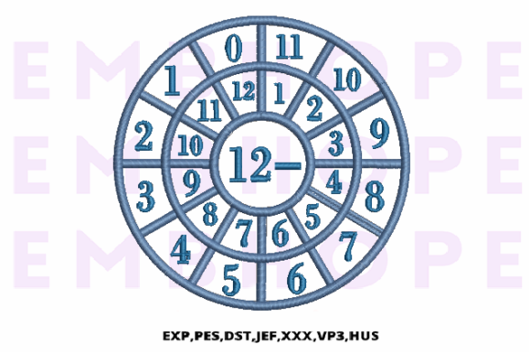 Minus Wheel 12 - Bright Math Fun for Holiday Crafts