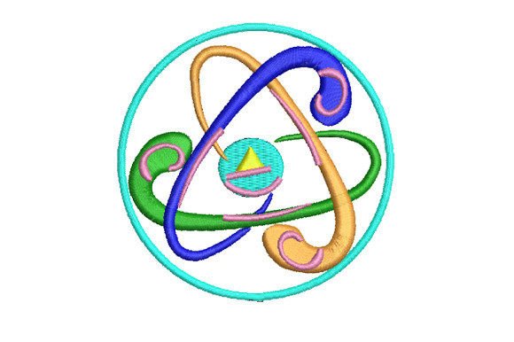 Science Chemistry Ring: A Designer’s Take on Science-Inspired Apparel Embroidery