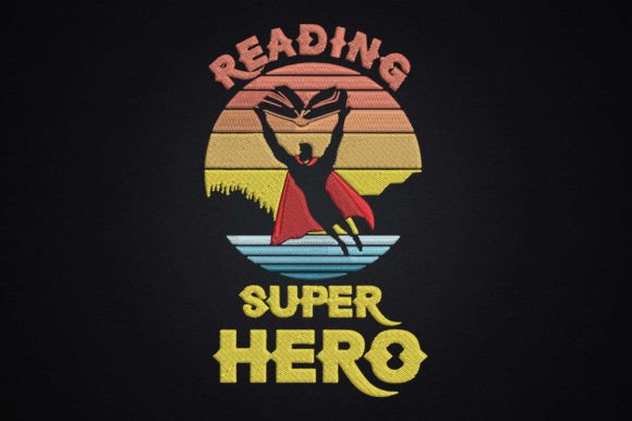Super Hero Reading Book: A Seasonal Embroidery Design Review